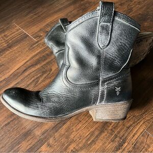 FRYE Billy Short Pull-On Western Cowboy Boot
